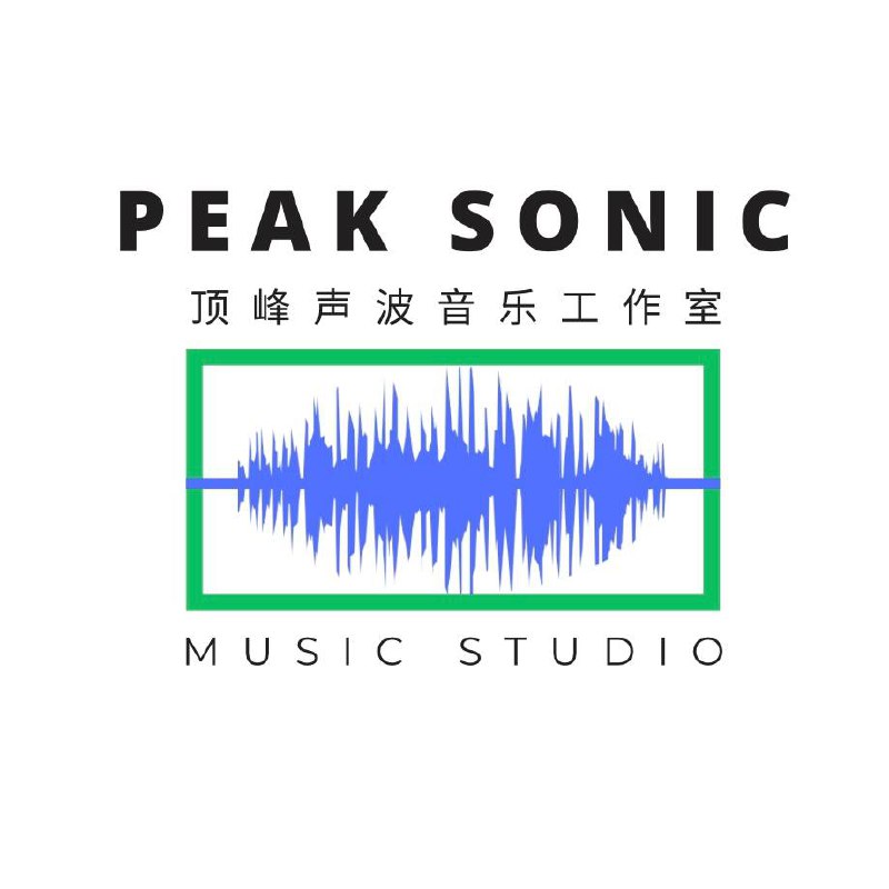 Peak Sonic Studio Logo